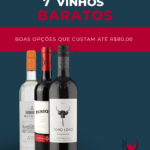 7 vinhos Baratos - Opções que Custam até 80 reais