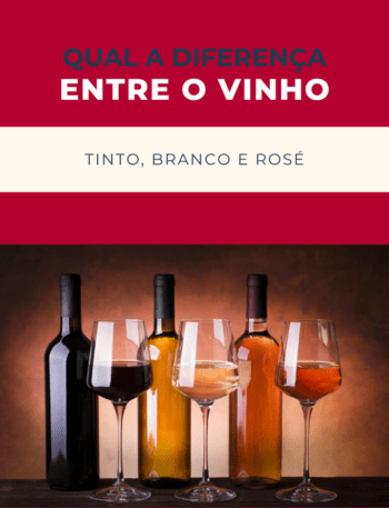 diferença entre o vinho tinto, branco e rosé